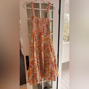 Poupette St. Barth Vibrant Floral Dress